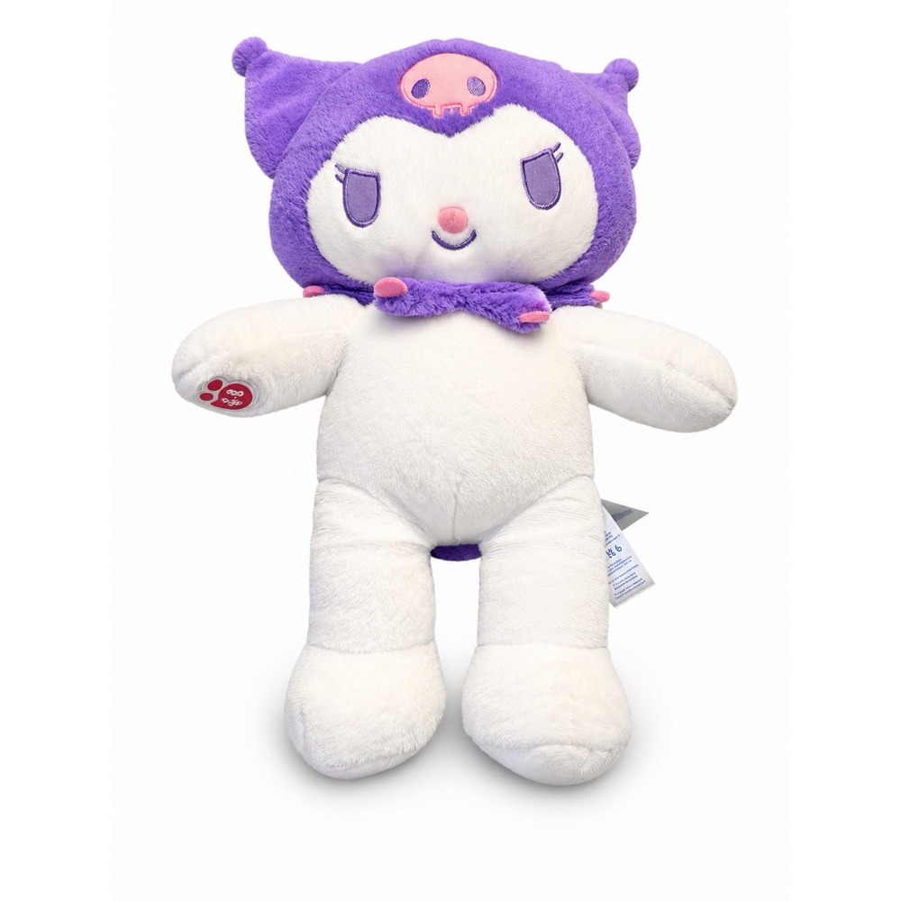 Build A Bear Kuromi Purple Plush Sanrio Hello Kitty 2023 BAB Stuffed Toy 18in